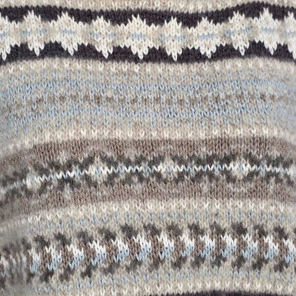 Woolrich Vintage Women’s Large Wool Nordic Sweater USA - Picture 4 of 9